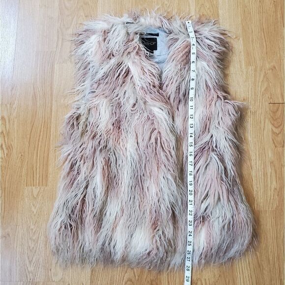 NEW! AS by DF Elisabetta Shag Faux Fur Vest size Medium - Picture 10 of 14